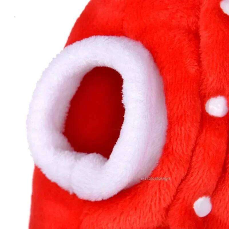 Christmas Winter Pet Coat Apparel Outfit Clothes Dog Cat Hoodie Fleece Costume for Small Medium Puppy Chihuahua Yorkshire