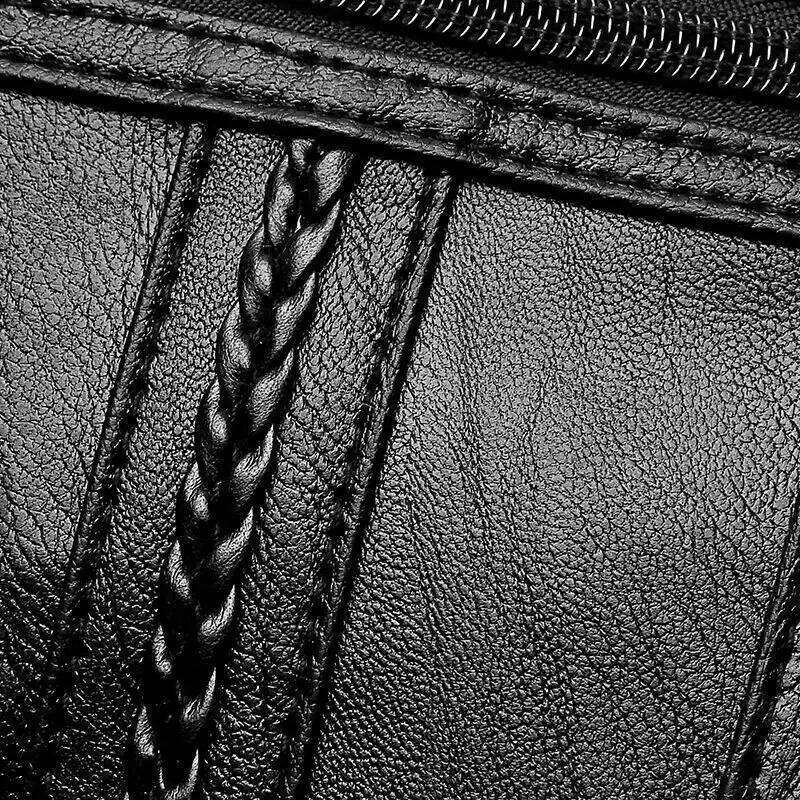 NEW hot Women's PU Multilayered Soft Leather Ladies Fashion Simple Shoulder Mom's Bags Crossbody Bag