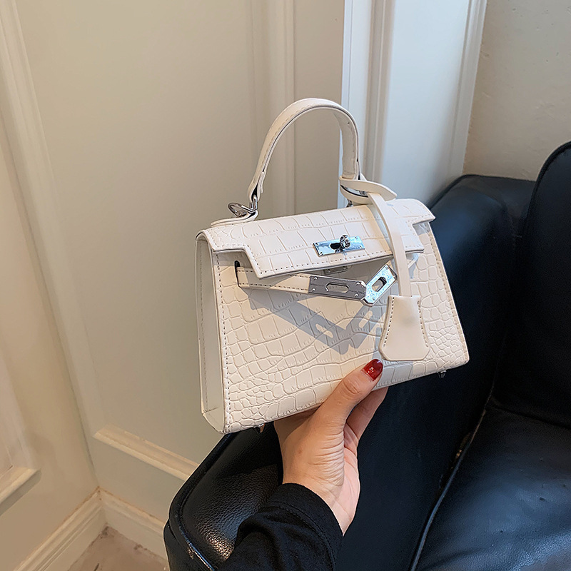 Bags Designer Women Bag Crocodile Pattern High End For Women Autumn Winter New Fashionable Handbag Versatile Shoulder And Crossbody Bag Enuine Leather