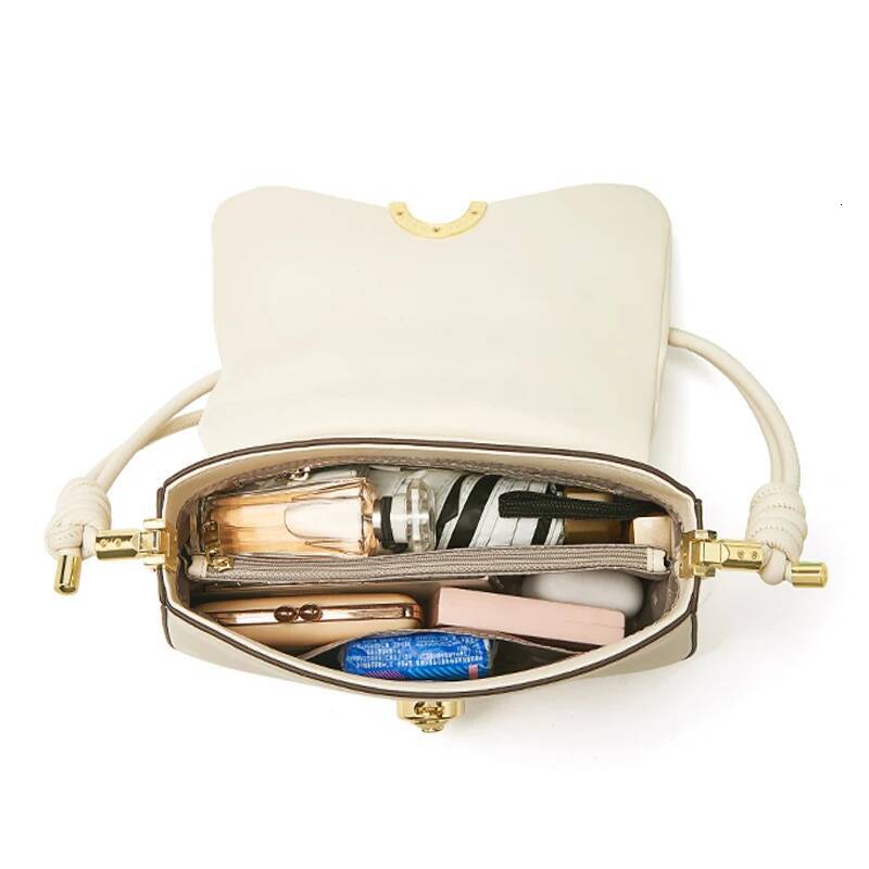 FOXER Split Leather Women Shoulder Underarm Bag,Fashion Female Crossbody Bag Purse,Festival Gift For Girlfriend,Wife