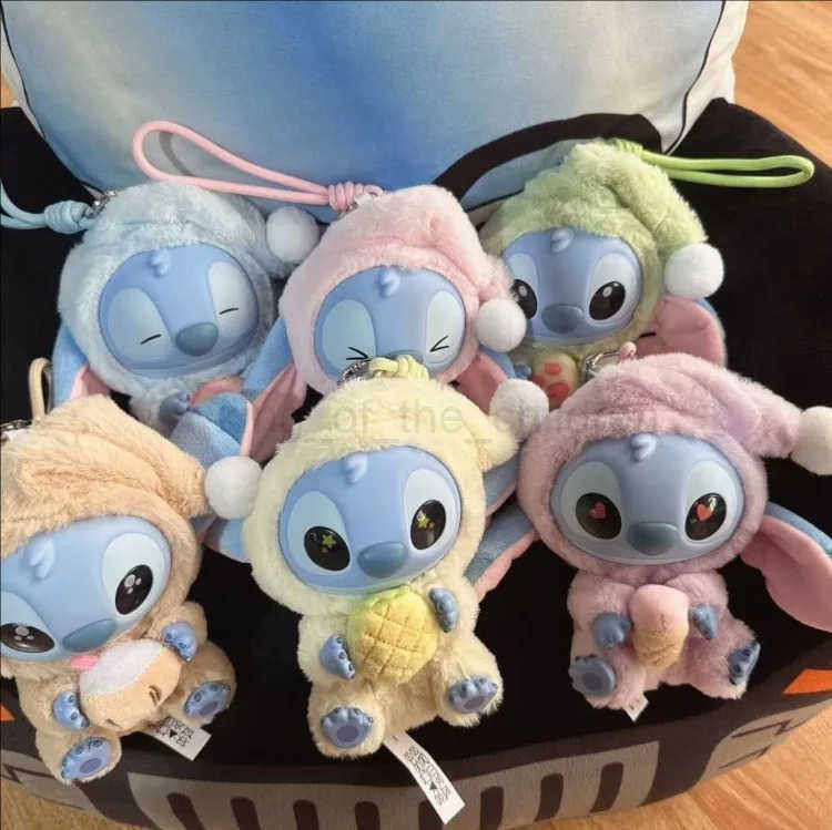 Disney Stitch for Labubu V3 New The Monsters Big Into Energy Series Vinyl Pendant Blind Box Kawaii Figure Face Doll Keychain Decor Gift W250609