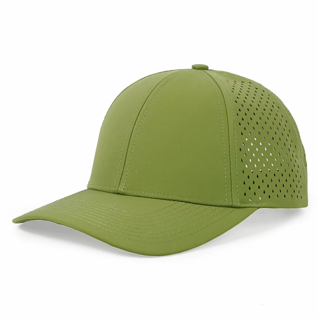 High Quality Waterproof Baseball Cap Solid Mesh Summer Men Women Outdoor Hats Unisex 250606bj