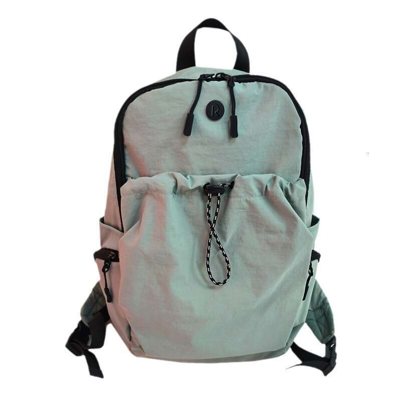 Casual Solid Color Versatile Commuter Lightweight Large Capacity Outdoor Backpack Harajuku Style Student Bag