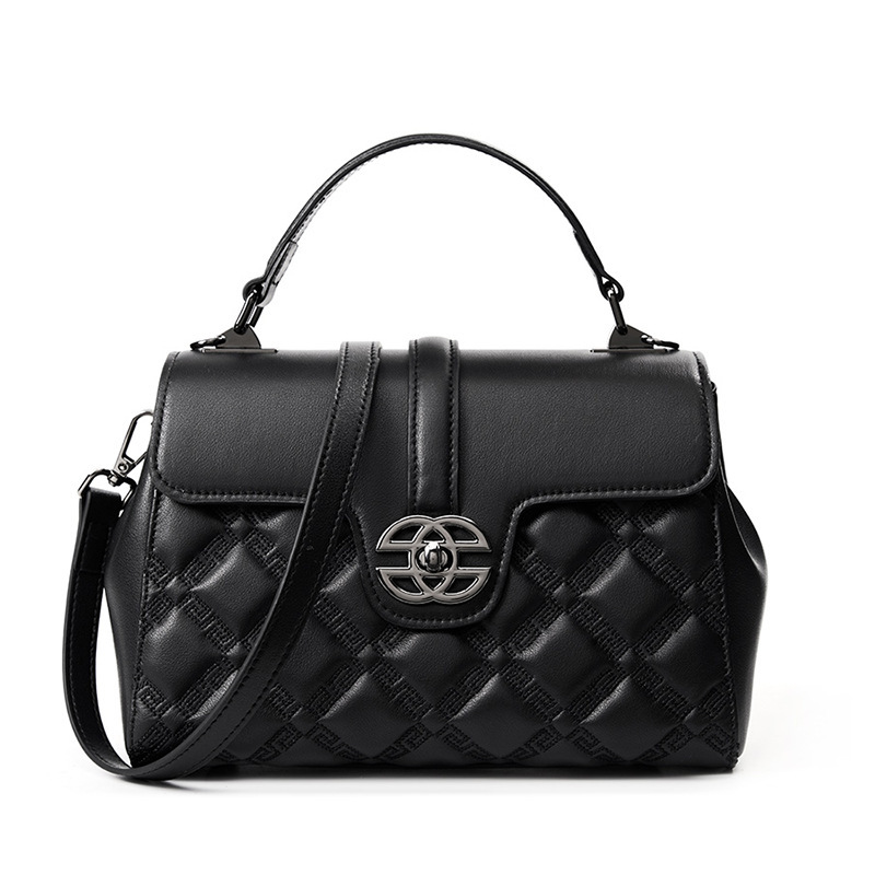 Free Shipping Designer Genuine Leather Women's Bag 2025 New Commuter Bag Large Capacity Mother Bag Single Shoulder Crossbody Bag Fashionable High