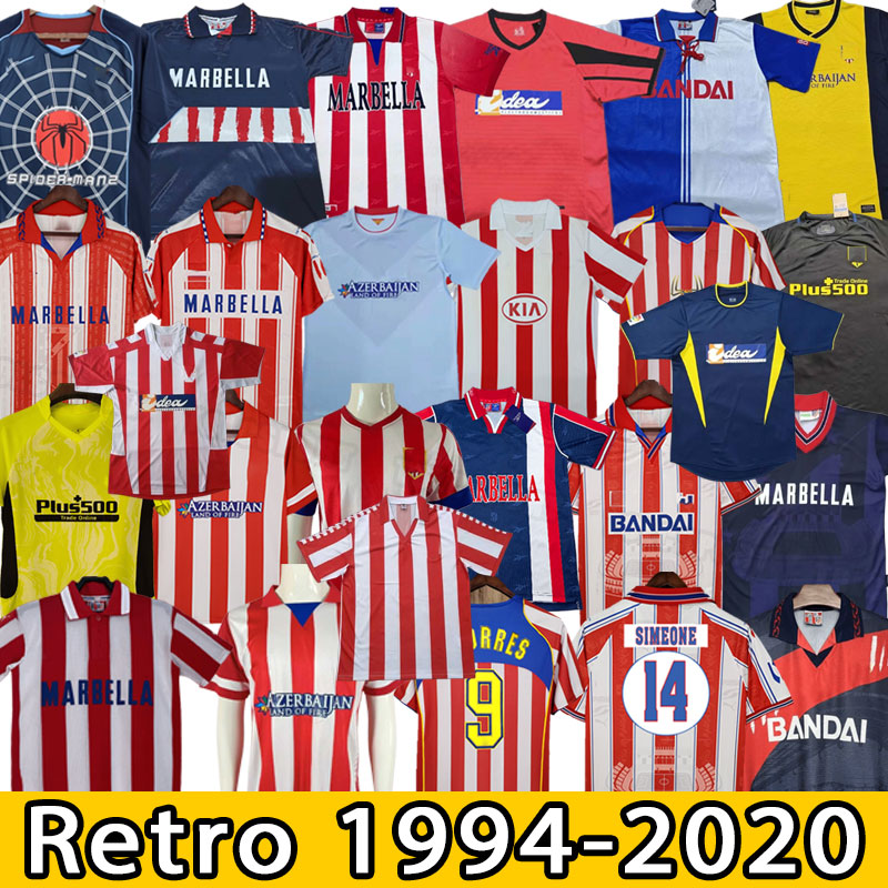 Athletic Retro Madrid soccer jerseys #9 F.TORRES CAMINERO GRIEZMANN Gabi vintage classic football shirt 04 05 06 10 11 13 14 15 94 95 96 97 2004 2005 2014 2015 19 20 1998 1999
