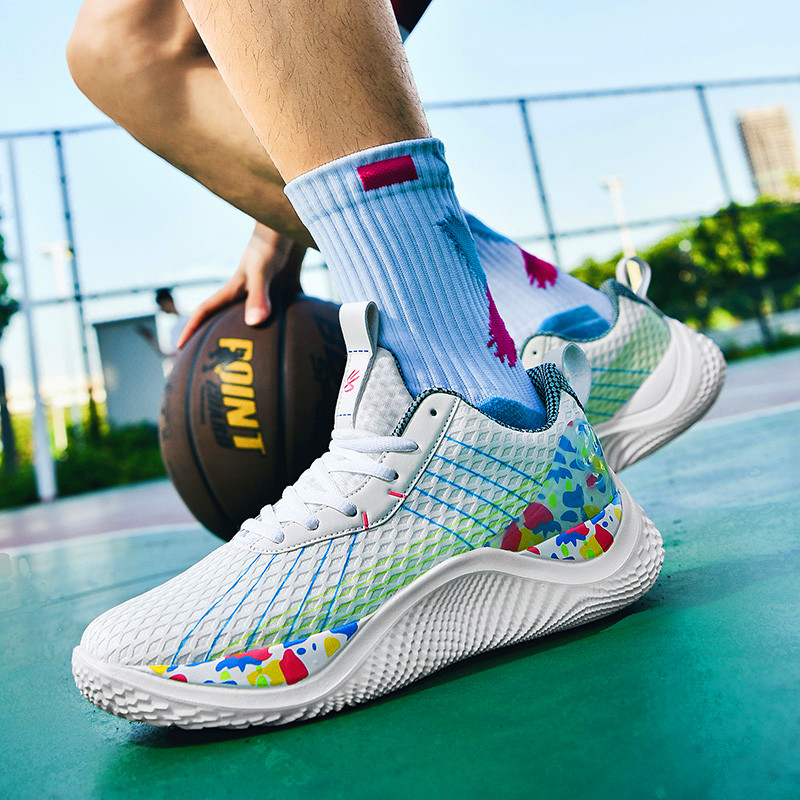 Curry 10th Generation Basketball Shoes 2024 Autumn Breathable Comfortable Wear-resistant Men's Practical Training Shoes
