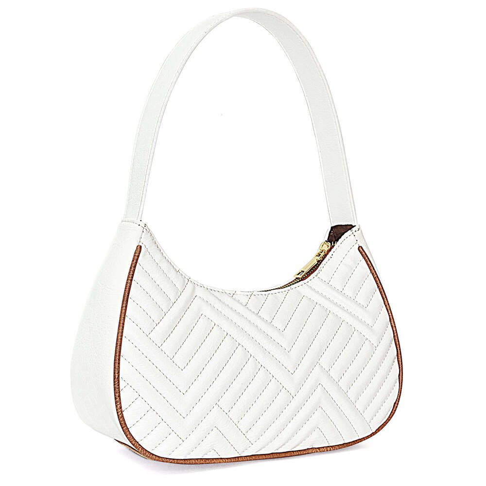 Hot Selling Quilted Embroidered Plaid Underarm New Fashion Handbag Trendy Straight Women's Bag