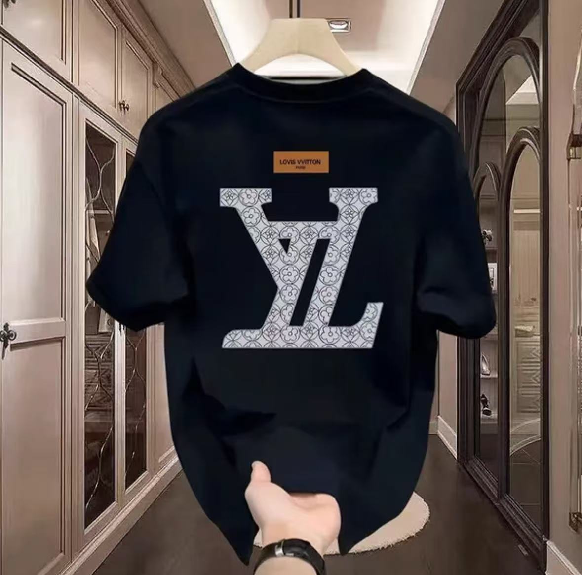 designer tshirt men's shirt 2025 New free shipping designer t-shirt for mens womens black white Summer trend loose and versatile top