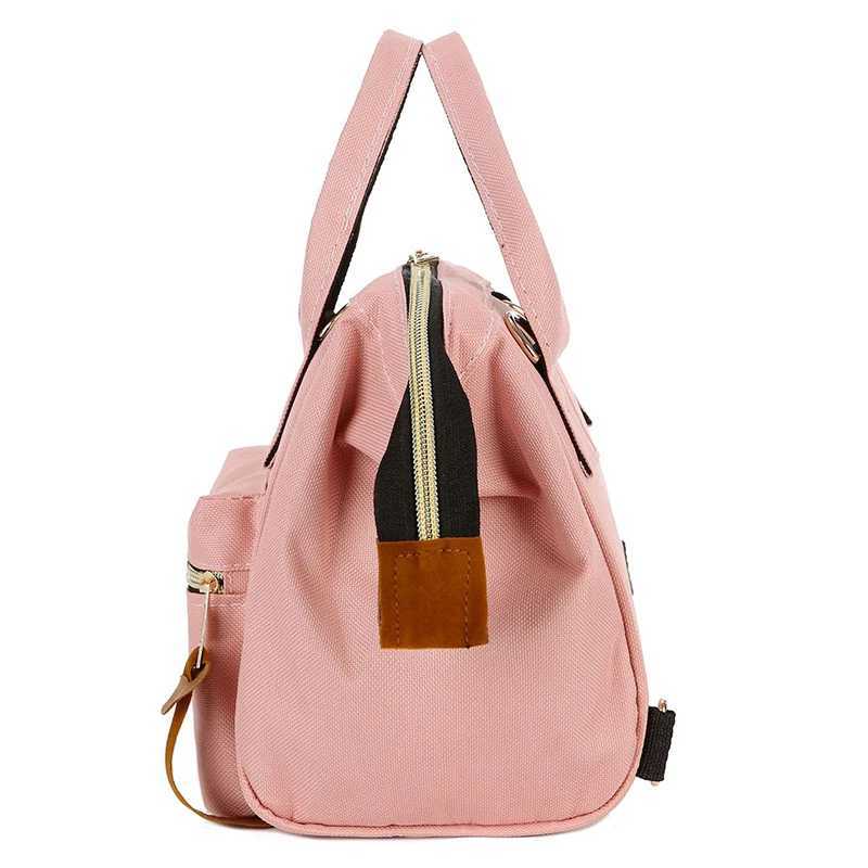 Mummy Nappy Bag Mom Solid Color Outdoor Handbags Travel Large Capacity Baby Accessories Diaper Bag For Women Maternity Backpack y250609132X