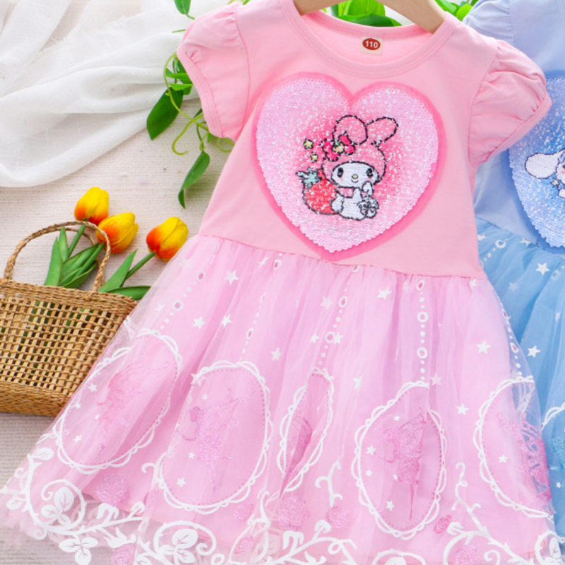 DISNEY girls designer clothes Elsa princess dress toddler designer clothes Girls' dress infant designer dress summer style princess clothes net s