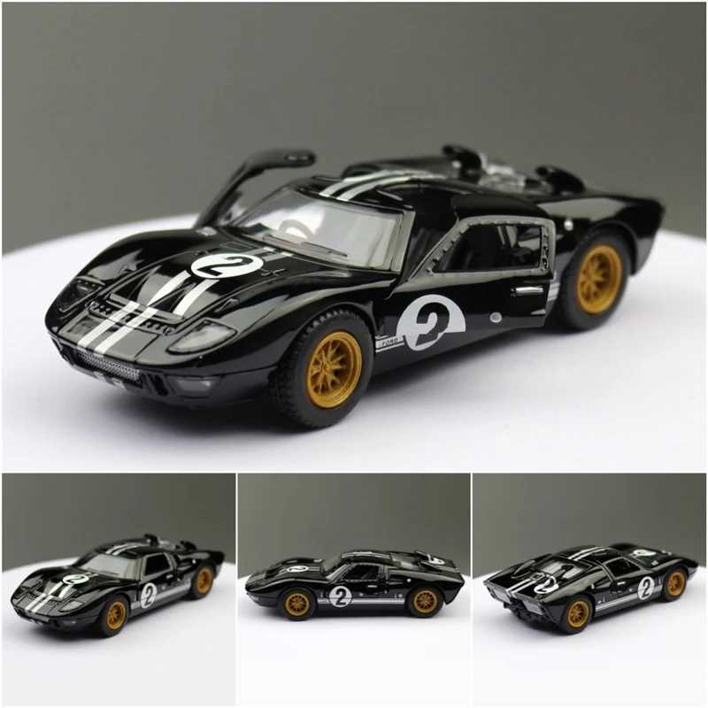 Free shipping 1 32 1966 Ford GT40 Alloy Track Sports Diecast Metal Toy Racing Car Vehicles Model Silation Collection Children Gift