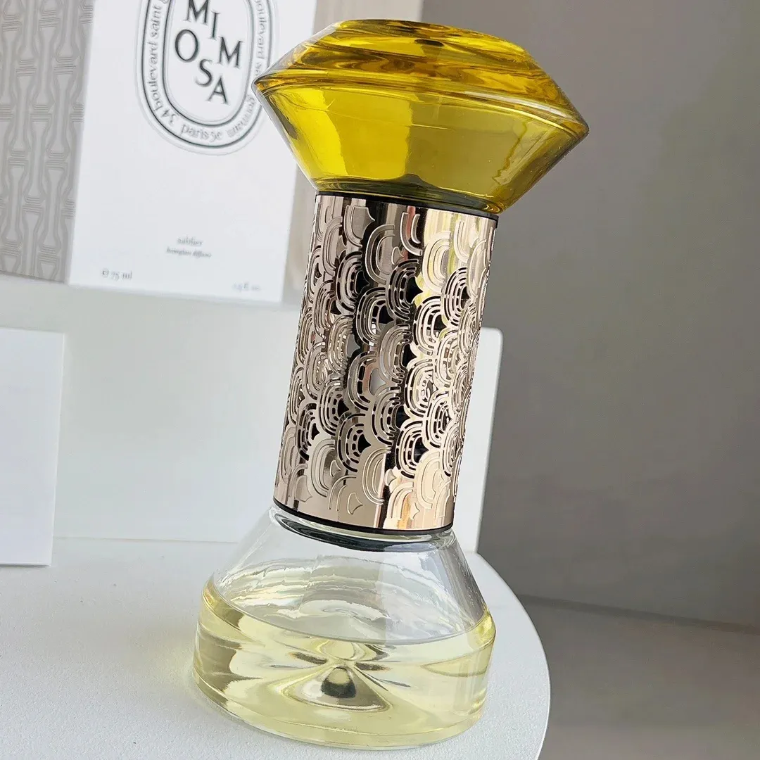 Hourglass Diffuser 75ml Fragrance Baies 34 Mimosa Scent Long Lasting Smell Solid Parfum Incense High Quality