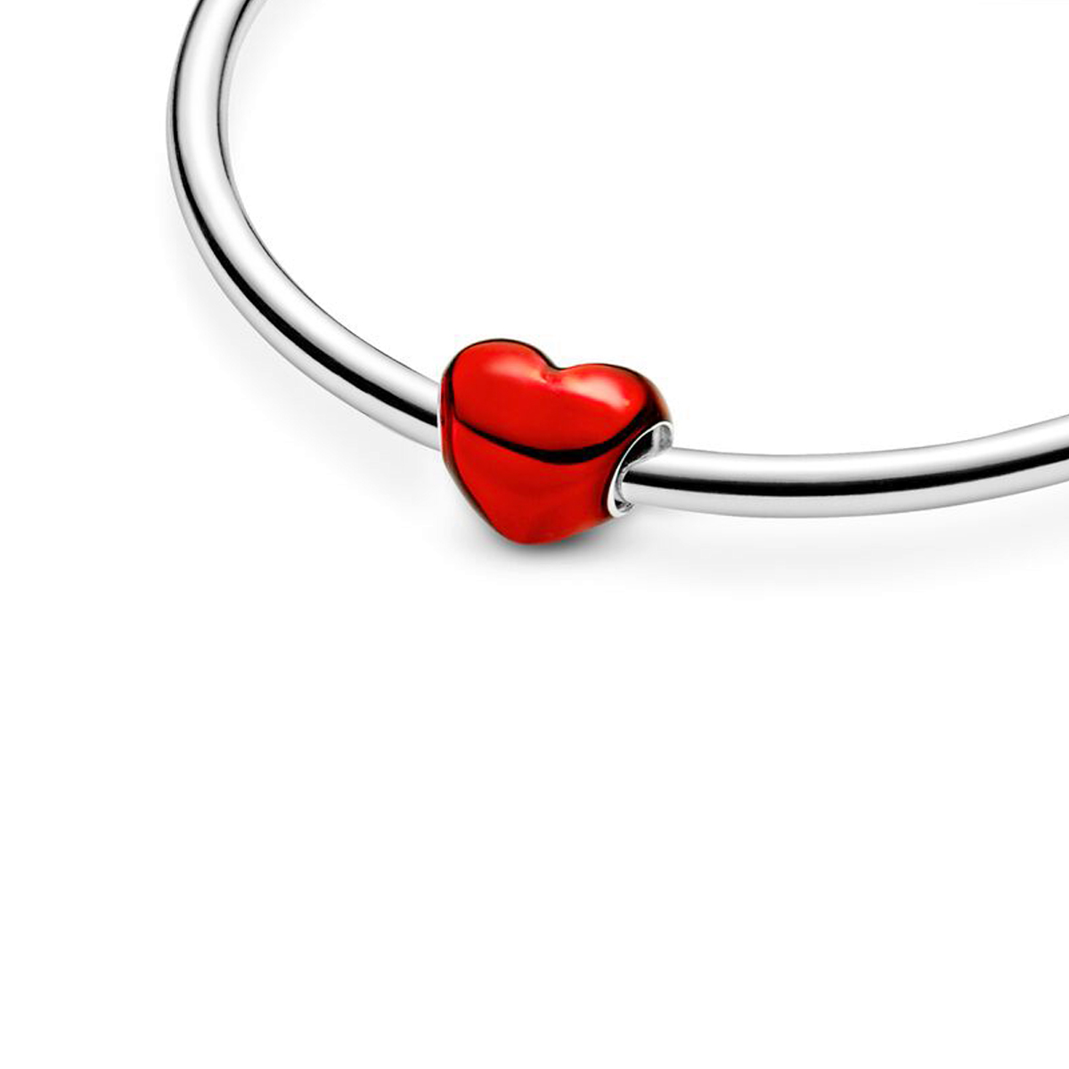 FewDook Fine Multi-Color Metallic Sky Blue Green Heart Charm & Bracelet Set Fit Pan Bangle DIY Women High Quality Jewelry Gift 2025 Fashion New