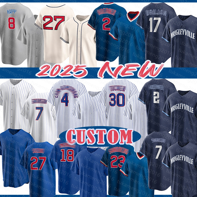 Dansby Swanson Pete Crow-Armstrong Baseball Jerseys Kyle Tucker Seiya Suzuki Shota Imanaga Ryne Sandberg Nico Hoerner Ian Happ Justin Steele Miguel Amaya Man