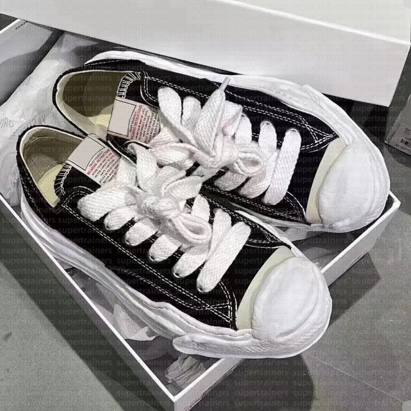 Co branded men women designer mihara casual shoes Dissolving Shoes Mens Women Platform Sneaker Thick Soled Lovers Sports Casual Shoe