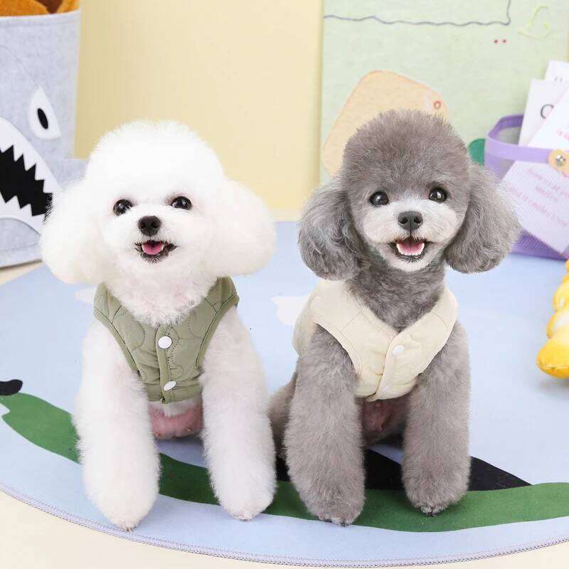 Winter Pet Dog Vest et for Small Medium Dogs Cats Warm Cotton Clothes Puppy Yorkie Chihuahua Coat Maltese Bulldog Apparel