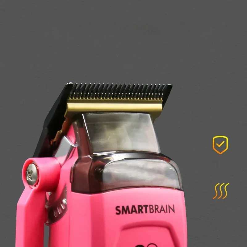 MRD smart GMT-90-4 Hair Clippers Professional Full Metal Body High-Torque Digital Brushless Motor Cordless Hair Clippers for men W250609