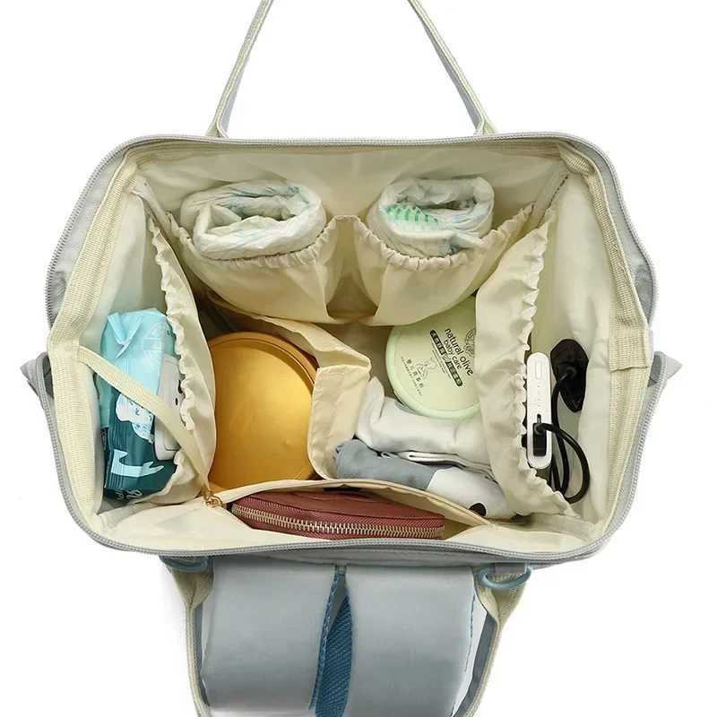 Mummy Bag Backpack Waterproof Multi Colors Storage Handbag Outdoor Travel Mommy Maternity Bag For Baby Stuff 2 Layers y250609X3GX