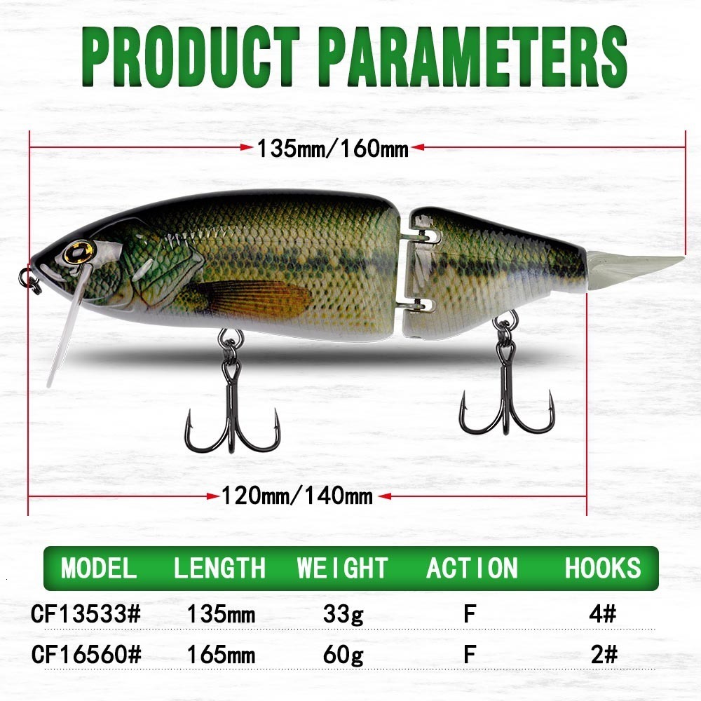 Baits Lures Fangbait DRT Klash 9 Swimbaits 165mm/135mm Shad Glider Swimbait Fishing Lures Hard Body Floating Jointed Bass Pike Fishing Bait 230223 - view 6