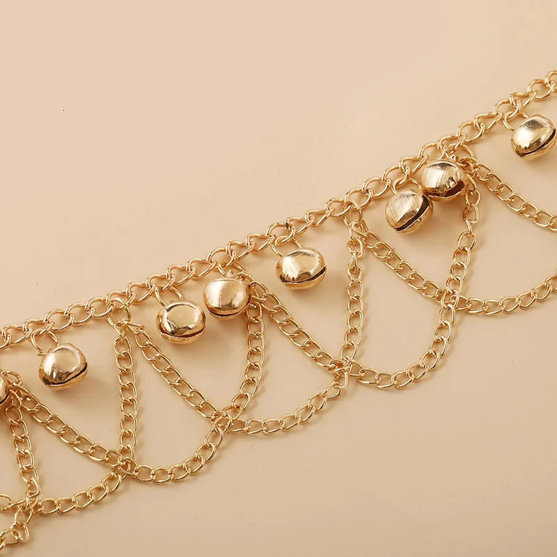 Fashion Beach Anklets For Women Bohemian Bells Tassel Bracelet On The Leg Foot Jewelry Holiday Accessories 250606