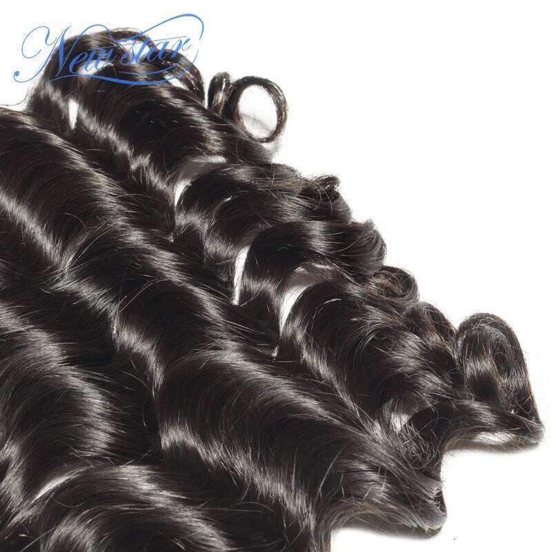 Brazilian Loose Body 3 Bundles New Star 100%Virgin Human Weaving One Donor Weave Intact Cuticle Wavy Hair Extension