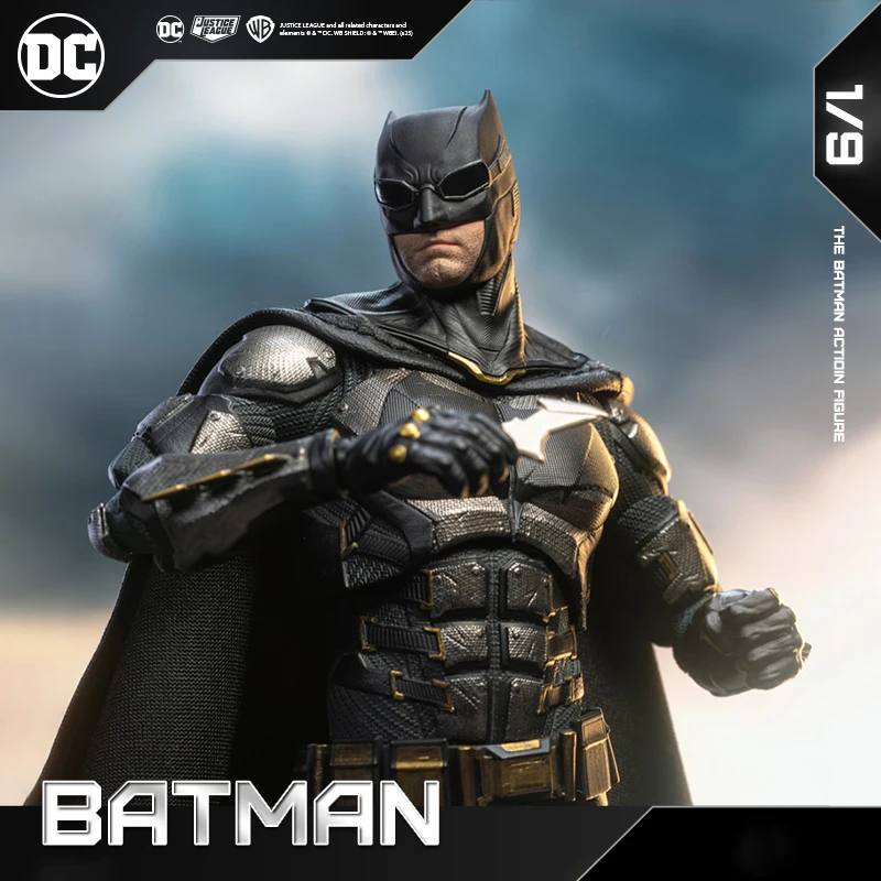 New Fondjoy Justice League Tactical Batman 1/9 Action Figure DC Movie Characters Original Box Collectible Model PVC Model Boys Birthday Gift