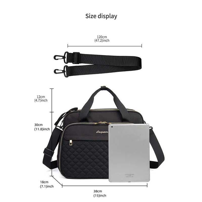 Large Capacity Travel Bag Multifunctional Maternity Mother Baby Stroller Bags New Style Waterproof Diaper Bag Black nappy bag y250609QLQK