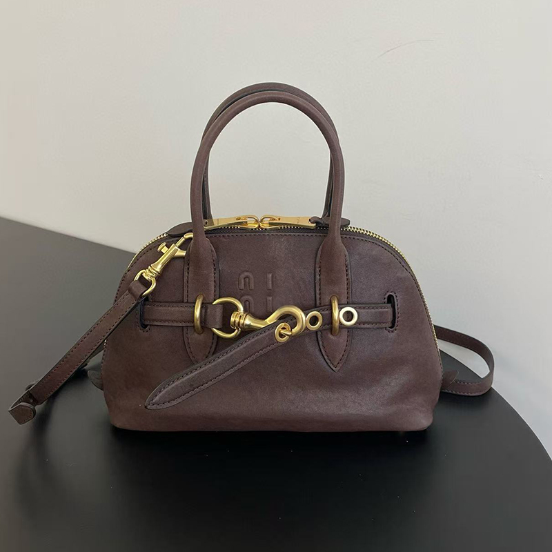 Designer Handbags Mini Tote Bags Shell Maillard Coffee Soft Leather Women Crossbody Bag Shoulder Totes