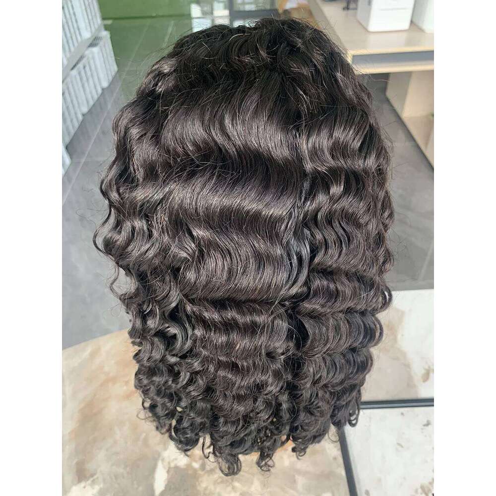 Best Sell Bob Deep Wave Lace Front Wig 13x6 13x4 Full 250 High Density Raw Vieamese Natural Black Wet and Wavy Human Hair Wigs