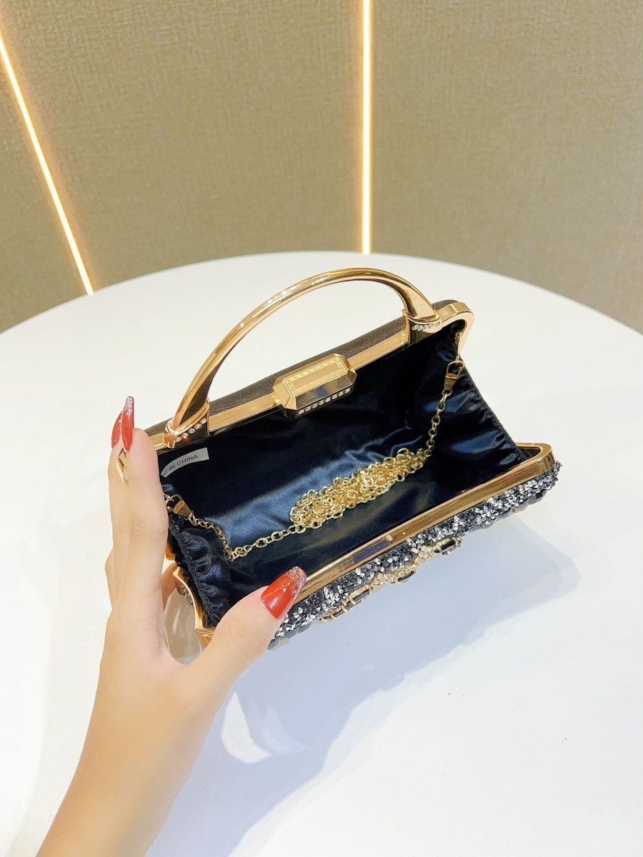 Bohemian-style English Print Bucket Bag, Linen Material Crossbody Bag