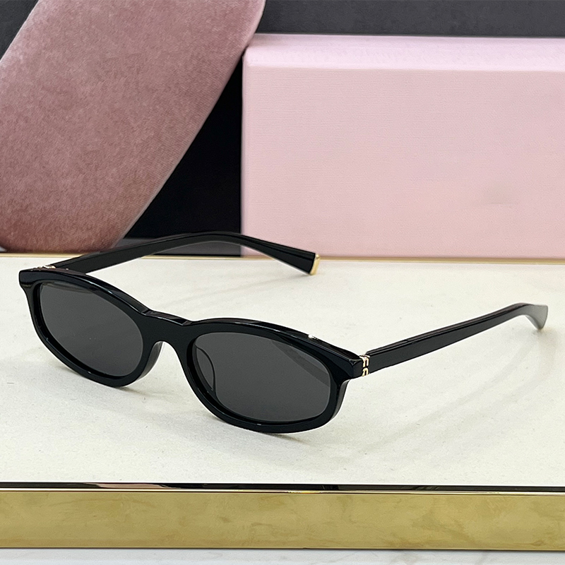 Sunglasses for women Luxury quality MINI SMU06 Electroplated decorative Small Square glasses Black sports style designer sunglasses UV protection original box