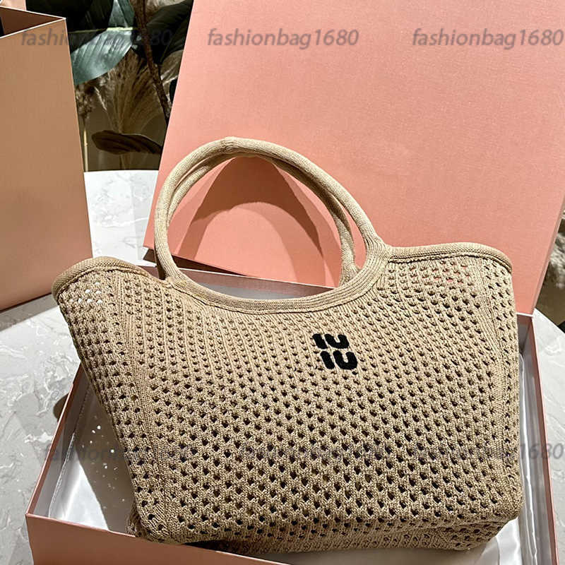 Evening Bags Luxury Casual Tote Bag Women Designer Bag Summer Beach Bags Large Shoulder Bags Woven Vegetable Basket Bag Lady Travel Shopping Bags Wallet