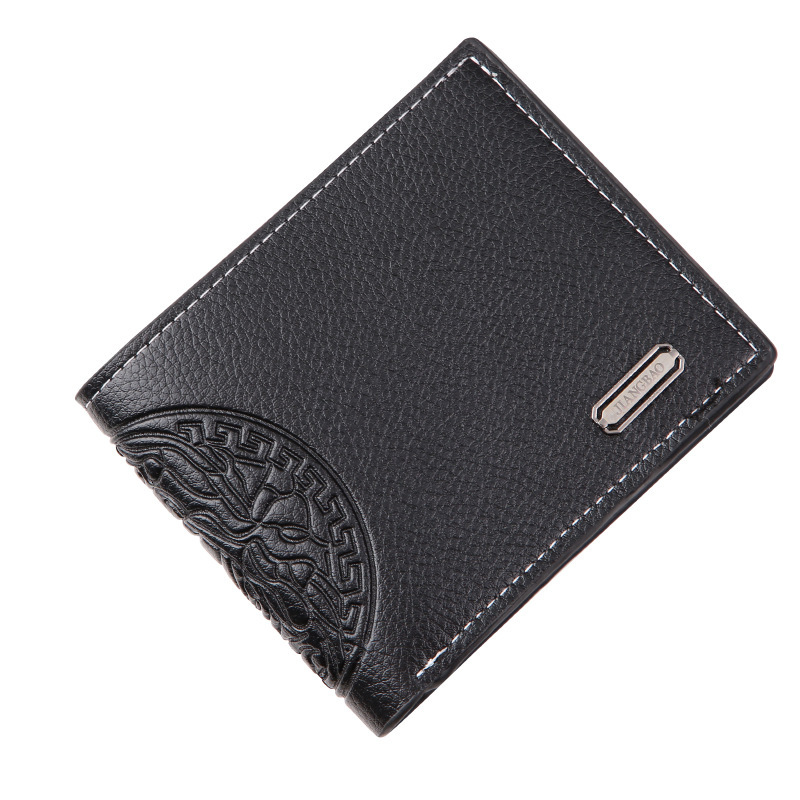 Free Shipping New Men's Horizontal Wallet Fashionable Multifunctional Soft Leather Clip With Multiple Card Slots And Large Capacity Embossed Wall