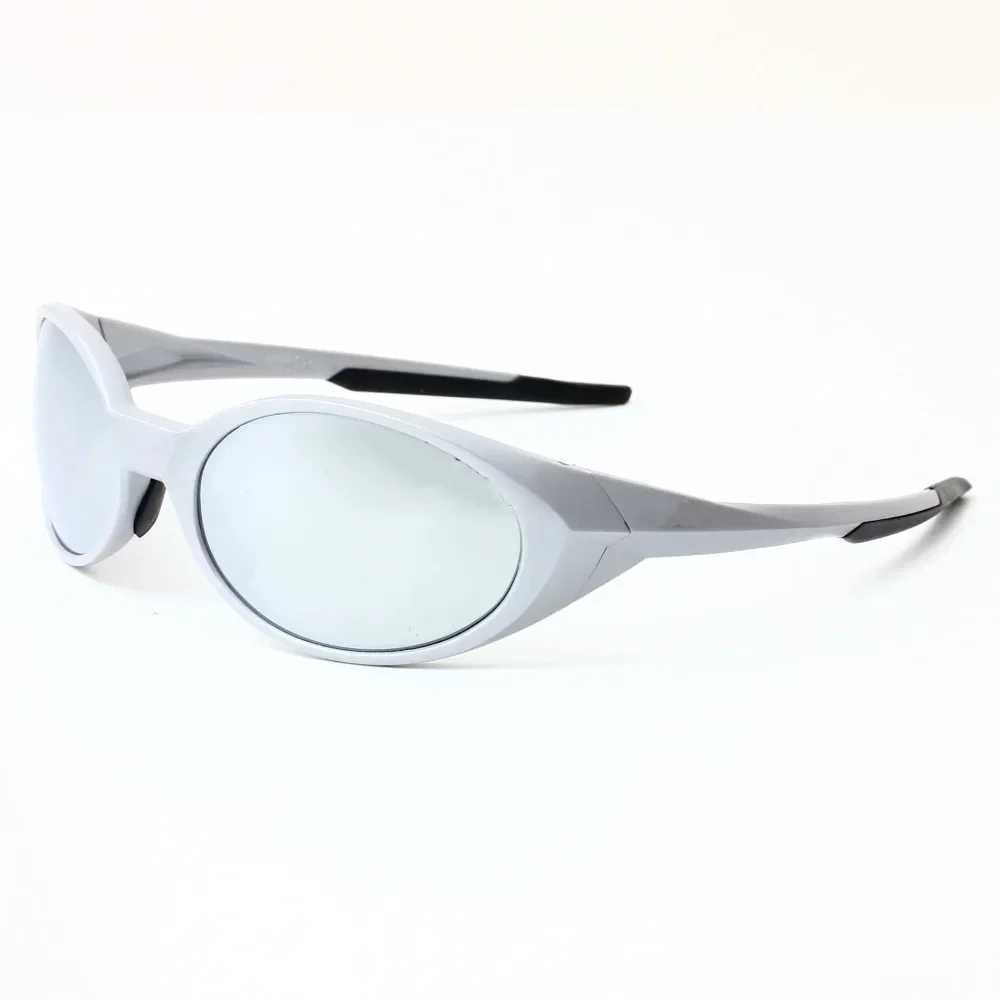 New Arrival New Oval Outdoor Sports Pilot Sunglasses Fashion Y2K Men Driving Sports Sunshade Goggles Beach Cycling UV Protective Glasses V250609