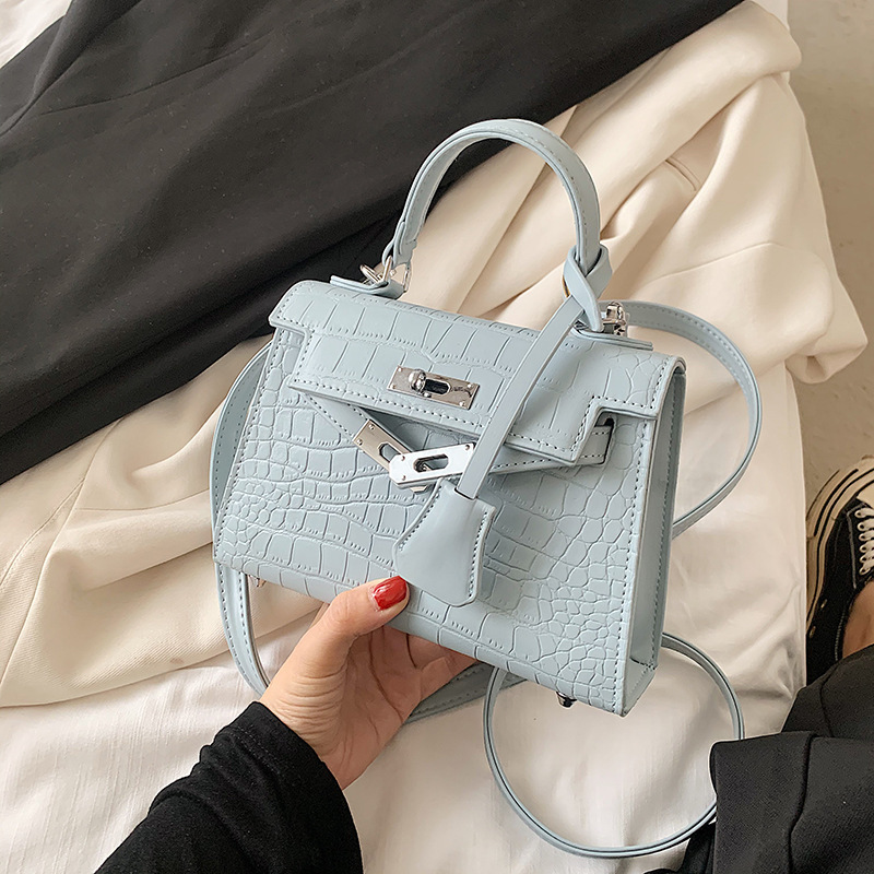 Bags Designer Women Bag Crocodile Pattern High End For Women Autumn Winter New Fashionable Handbag Versatile Shoulder And Crossbody Bag Enuine Leather