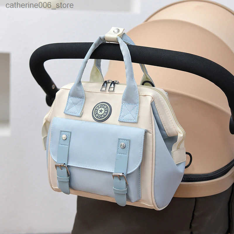 Mommy Bag Diaper Bag Mummy Maternity Bags For Baby Stuff Small Baby Nappy Changing Backpack For Moms Baby Cart Storage Bag 2024 y250609SSU5