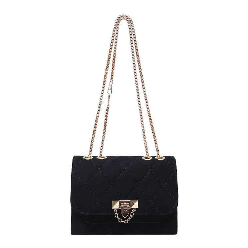 Hot Selling Bury Women Vintage Flap Solid Color Small Shoulder Fashion Chain Underarm Bag Suede Fabric Female Crossbody Bags Designer Bags