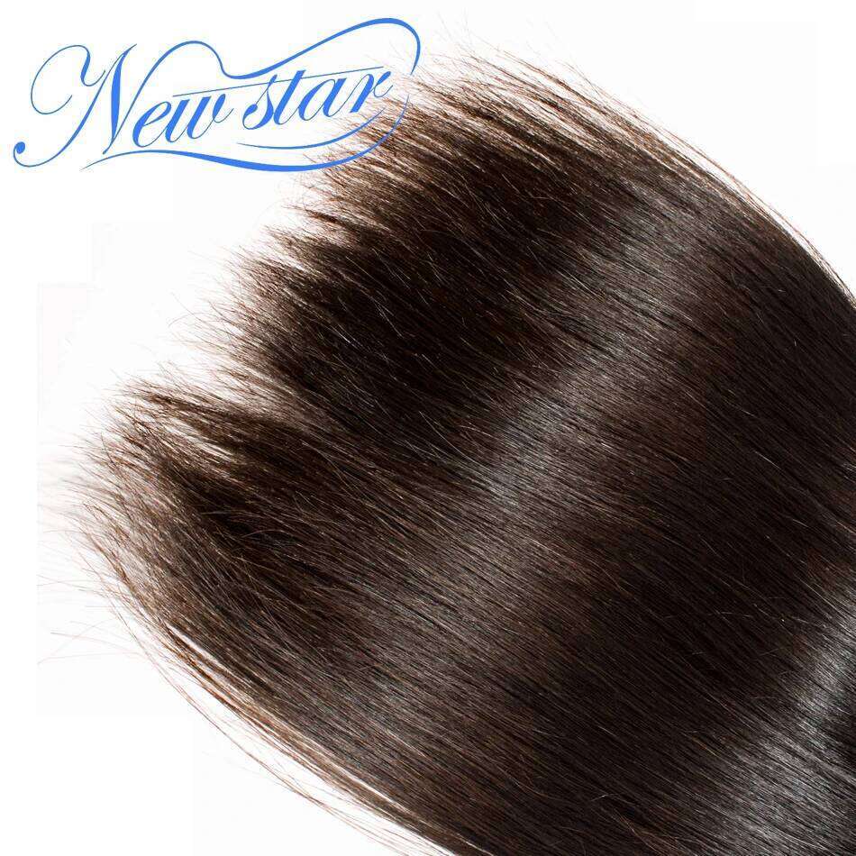 Brazilian Virgin Human Straight Extension 3 Bundles Deal 100%Unprocessed Intact Cuticle New Star Long 11A Raw Hair Weaving