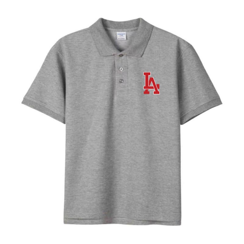 Smooth cotton CVC heavy weight 230g DTF printed polo shirt Soft Touch Material Thick Polo TShirt Polyester Blend Shirts for Both Genders