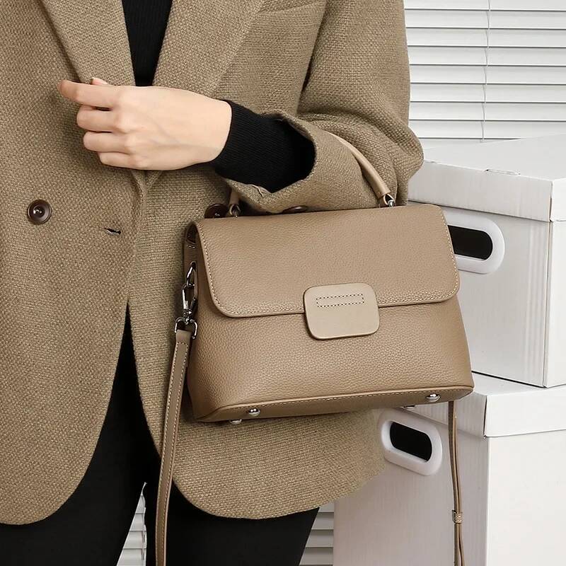 Jonlily Women Genuine Leather Shoulder Female Handbag Totes Casual Crossbody Daybag Small Underarm Bag Purse -Kg1775