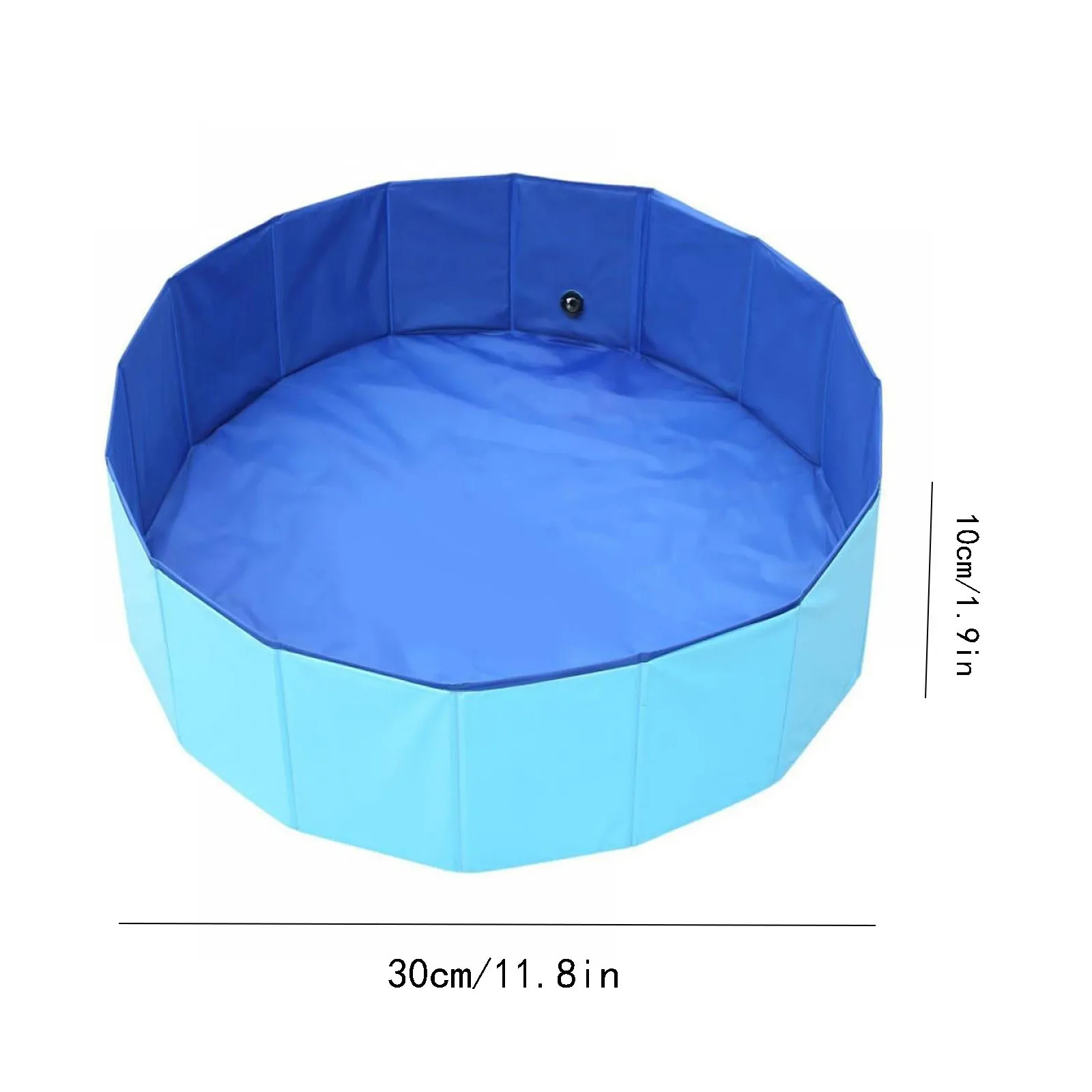 Foldable Dog Swimming Pool Pet Bathing Tub for Small Dogs Indoor Outdoor Cool Wash Bathtub Accessories 250609