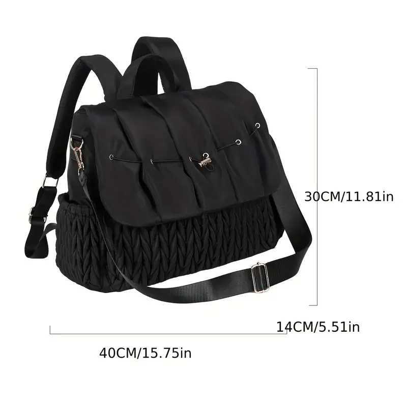 Diaper Bag Large Capacity Diaper Stroller Bag Waterproof Mummy Maternity Nappy Travel Bag Baby Nursing Multifunction Tote Bag y250609PCI2