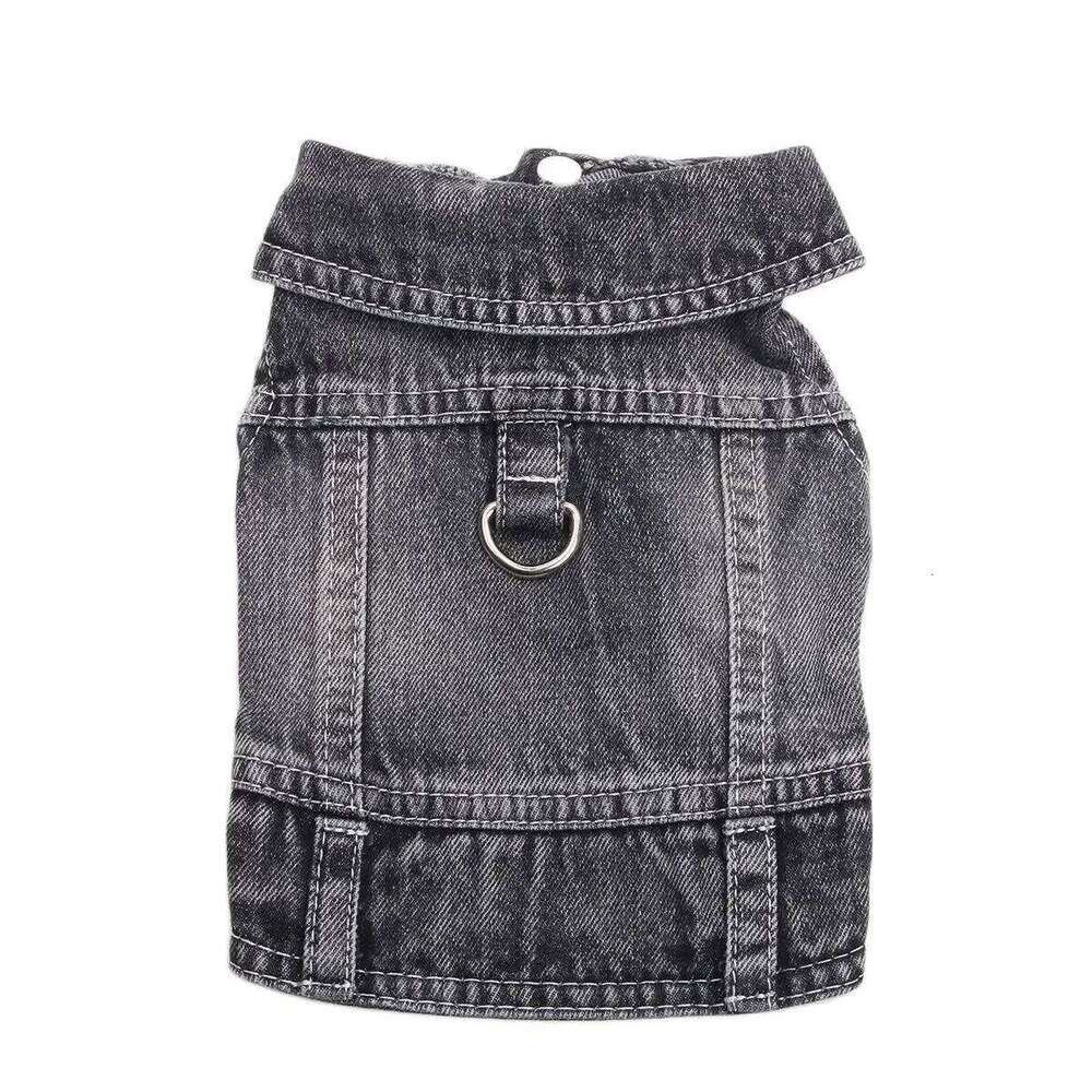 Pets Dogs Jeans Coat et Towable Denim Vest Cat Puppy Spring/Autumn Clothes Apparel