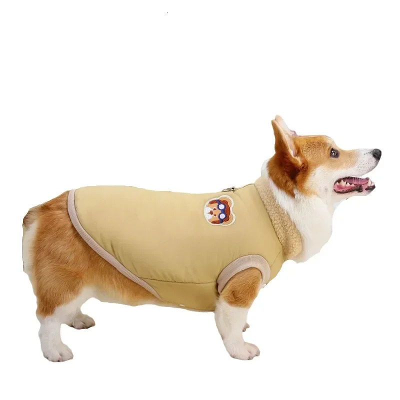 Welsh Corgi Dog Clothes Winter Pet Coat Jacket Dachshund Clothing Outfit Garment Pembroke Costume Apparel 250609