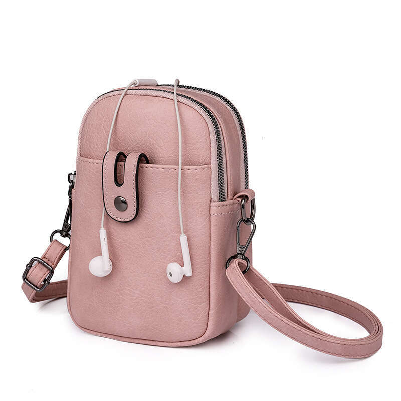 Small for Women 2023 New Urban Simple Crossbody Vertical Zipper Buckle Mini Shoulder Bag
