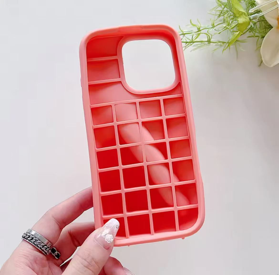 Trendy Original Rhode Silicone Case For IPhone 16E 16 15 Plus 14 13 12 11 Pro Max Toast Ribbon Raspberry Gray Rose Protect Cover