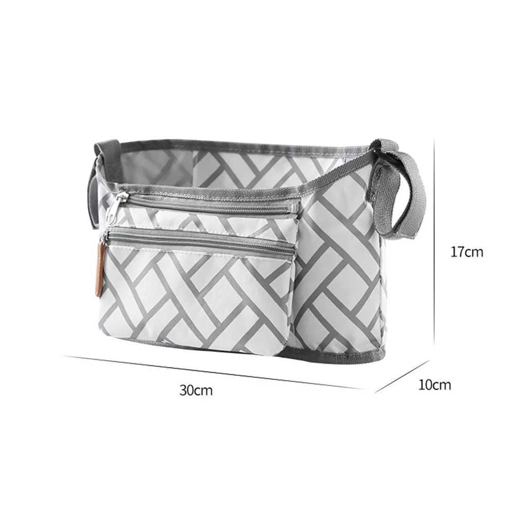 Baby Stroller Bag Pram Organizer Accessories Stroller Cup Holder Cover Trolley Organizer Pouch Travel Accessories Baby Care Bag y250609SCBH