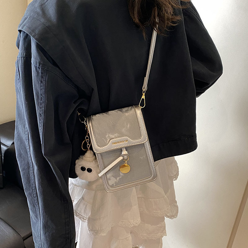 designer Niche Fashion High-End Phone Small Square Bag 2025 New Korean Version Simple Casual Shoulder Bag Trendy Crossbody Bag