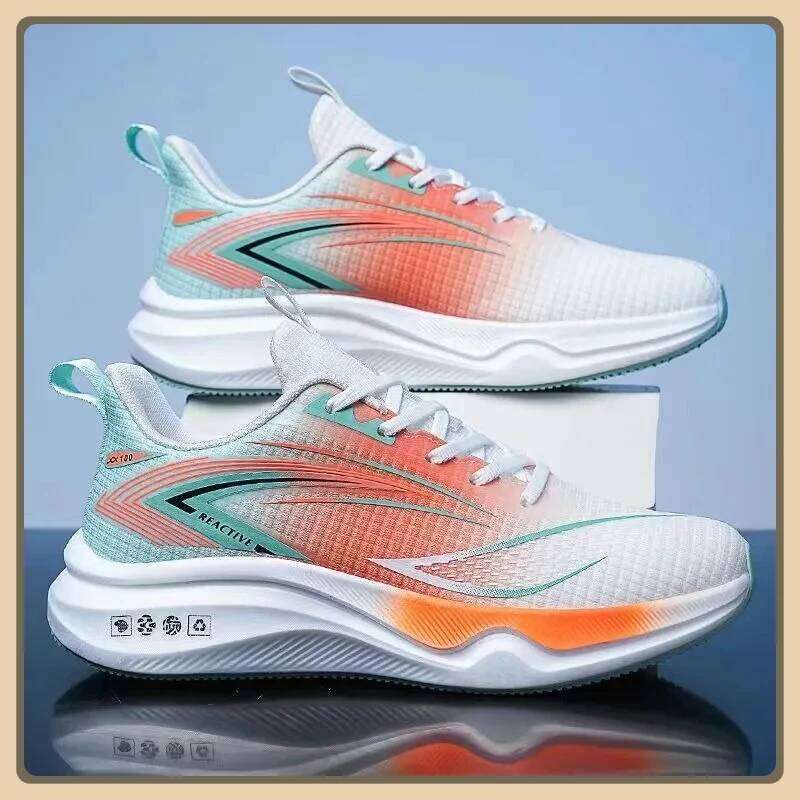 Running Summer Tenis Masculino New Fiess NEW hot Test Middle School Students Bounce Cushioning Sneakers Men's Shoes