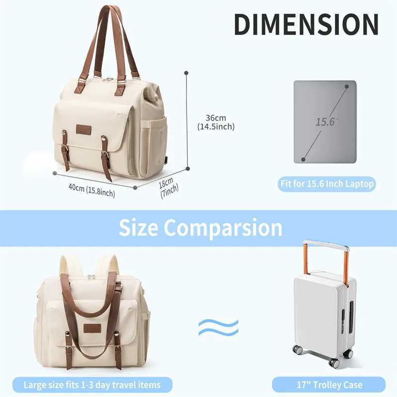 Mommy Bag Lightweight Backpack for Mother and Baby Outings Diaper Bag Large Capacity Multi-functional Polyester Crossbody Bag y2506095F14